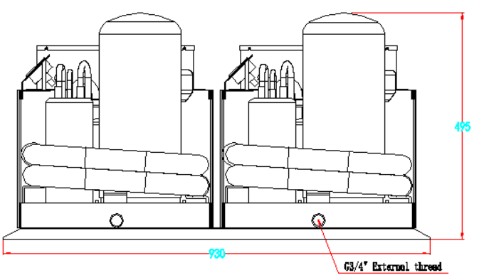 Multi-Split Air Conditioner (Seawater Cooling)